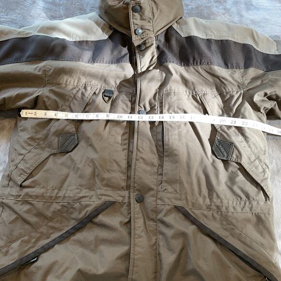 Cabelas Men's Dry Plus Large Brown Waterproof Heavy Coat Jacket - Picture 7 of 13